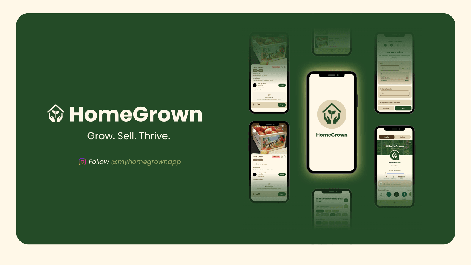 HomeGrown incubator pitch deck